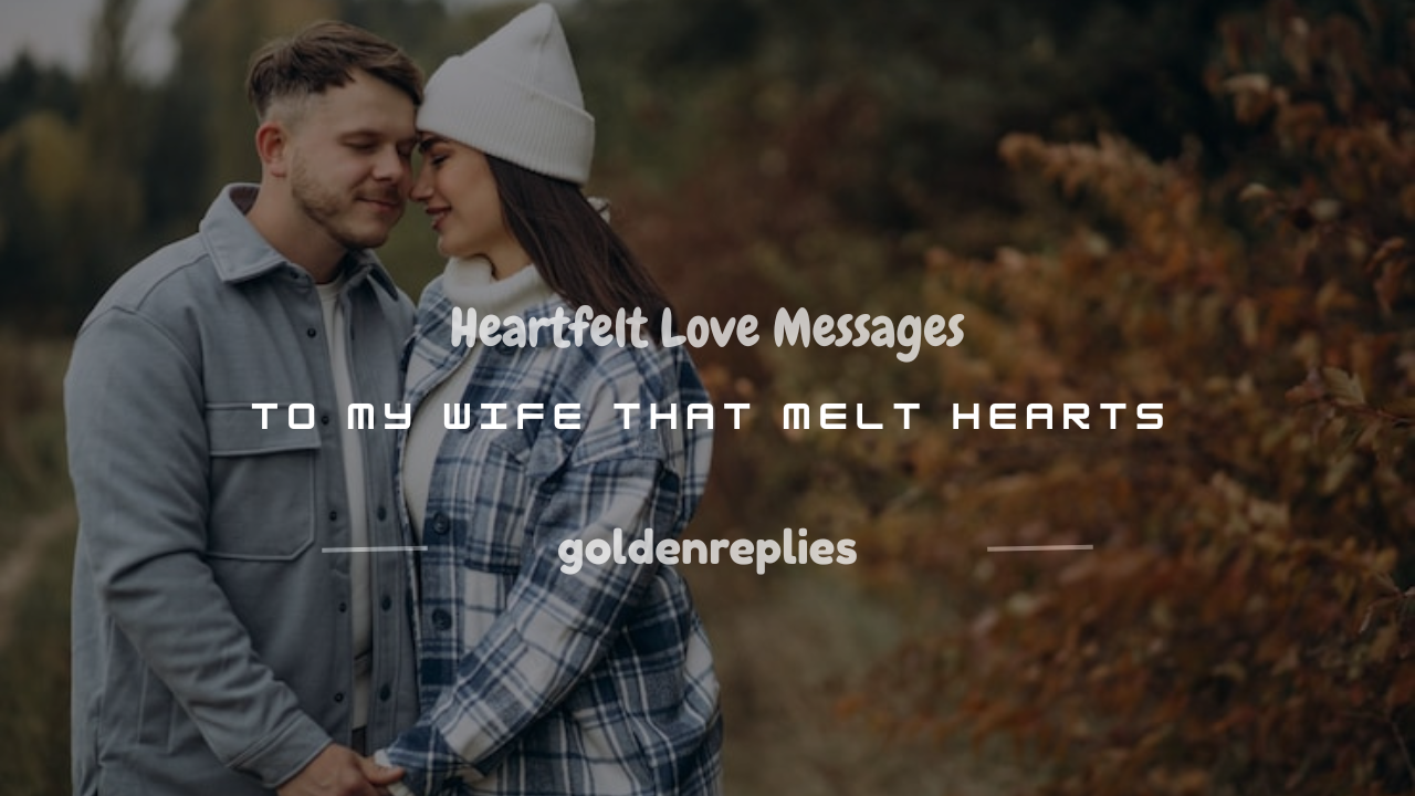 love message to my wife