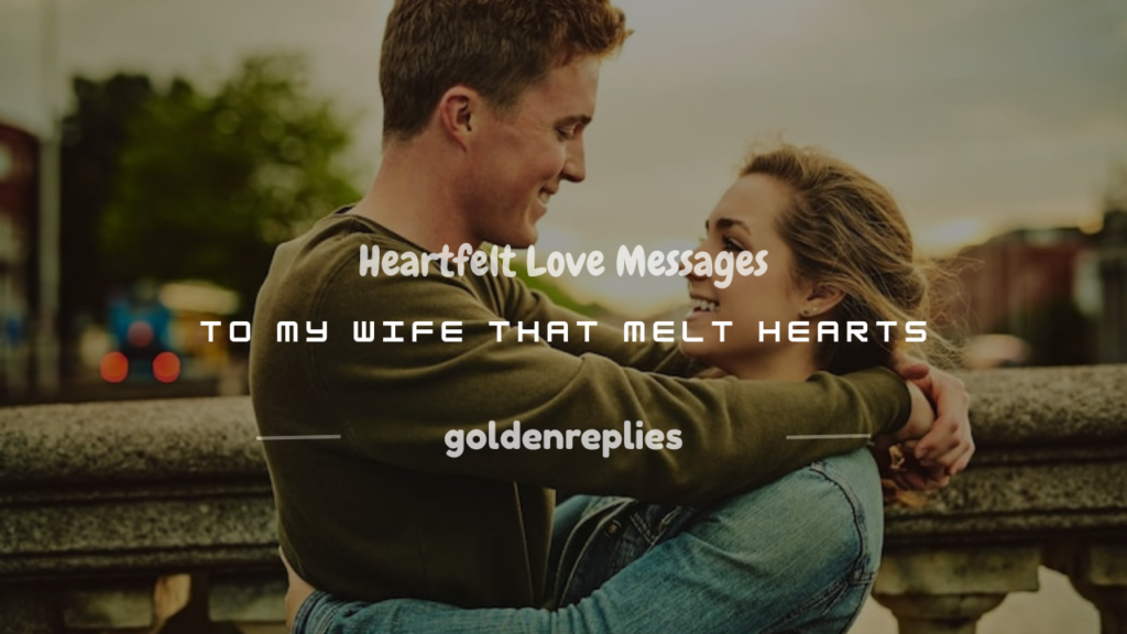 love message to my wife