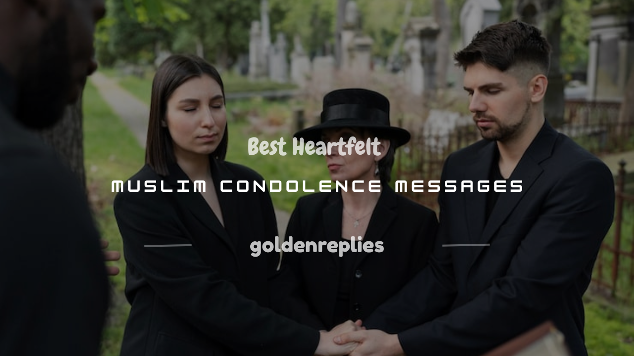 Muslim condolence message