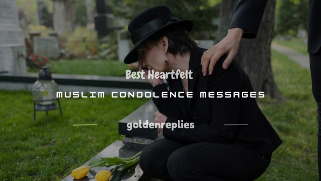 Muslim condolence message