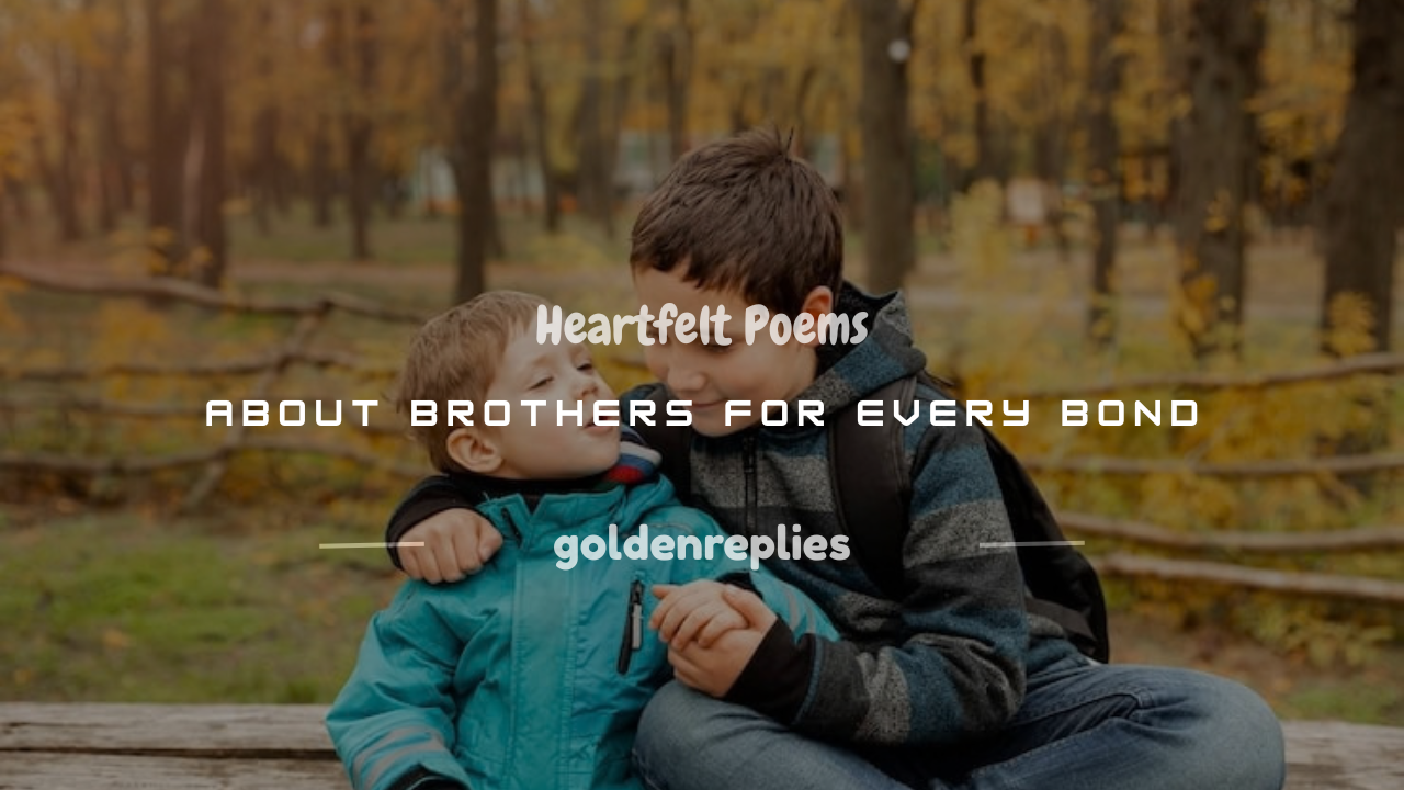poems about brothers