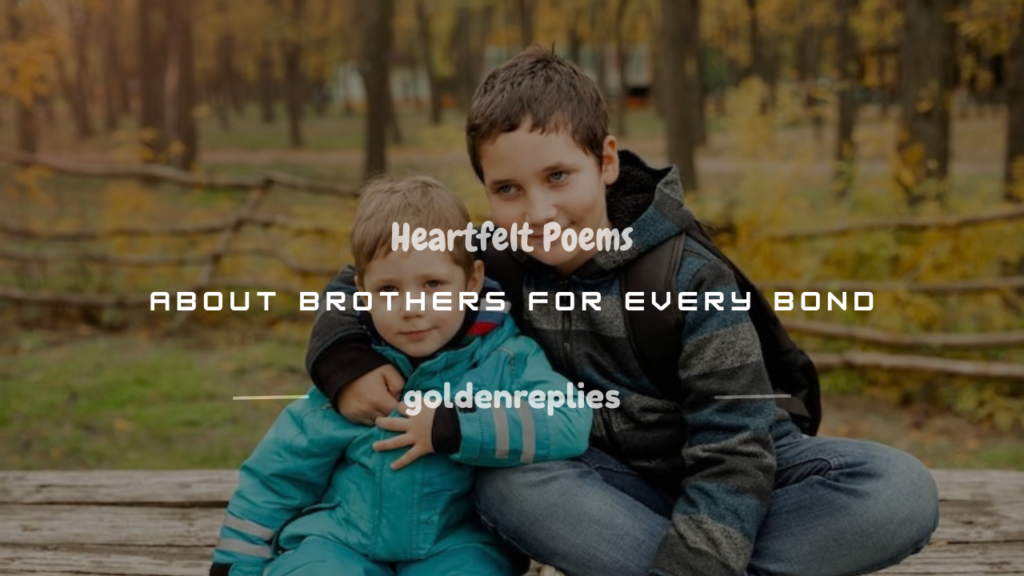 poems about brothers
